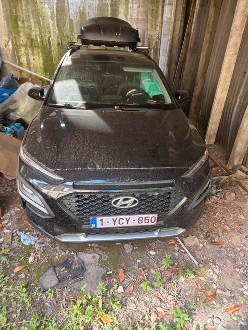 Hyundai Kona Accidenté, Auto's, Hyundai, Particulier, Kona, Benzine, Zwart, Zwart, Ophalen