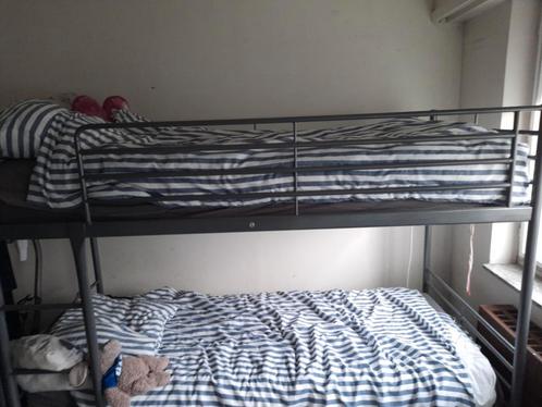 Stapelbed ikea, Huis en Inrichting, Slaapkamer | Stapelbedden en Hoogslapers, Stapelbed, 90 cm, 200 cm, Eenpersoons, Ophalen of Verzenden