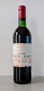 Château Lynch-Bages 1981, Collections, Vins, Neuf, Enlèvement ou Envoi, Pleine, Vin rouge