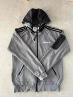 Grijze hoodie met rits Adidas small, Ophalen of Verzenden, Zo goed als nieuw, Adidas, Grijs