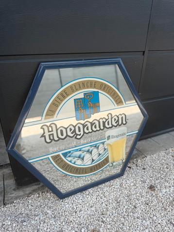 Hoegaarden originele vintege spiegel / kader beschikbaar voor biedingen