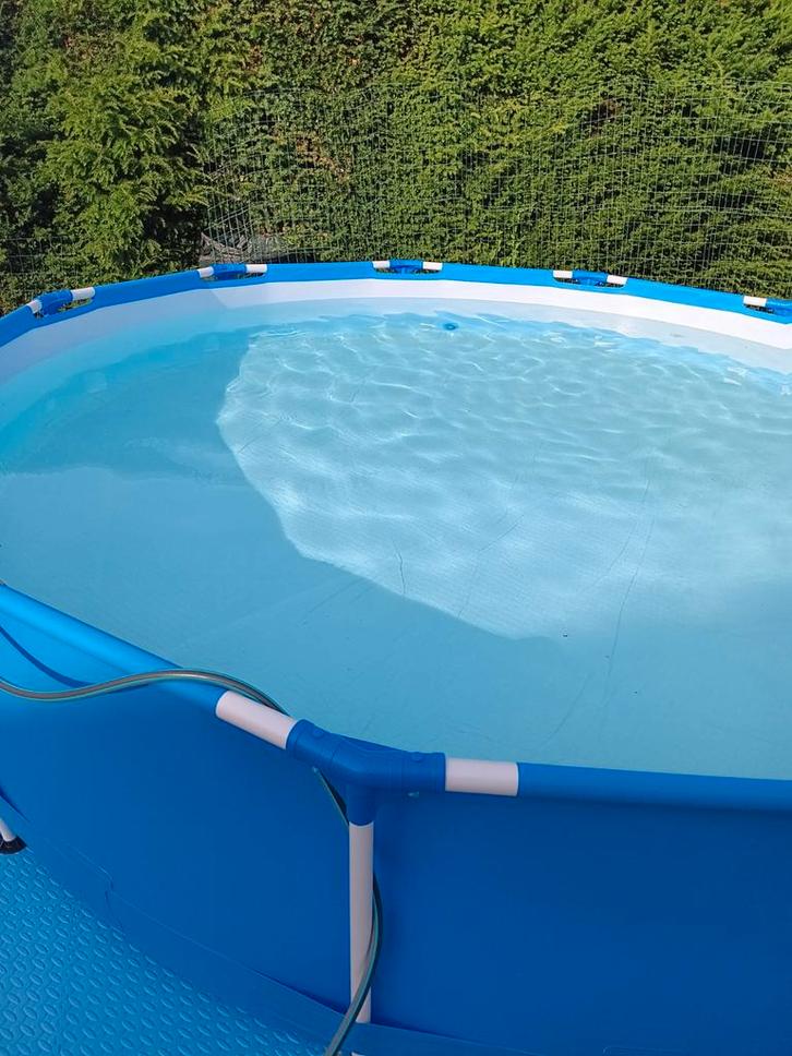 Zwembad met toebehoren, Tuin en Terras, Zwembaden, Zo goed als nieuw, Ophalen of Verzenden