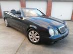 Mercedes CLK 200 Cabriolet série Elegance Année'2000 Airco, Auto's, Cabriolet, Blauw, Leder, Handgeschakeld