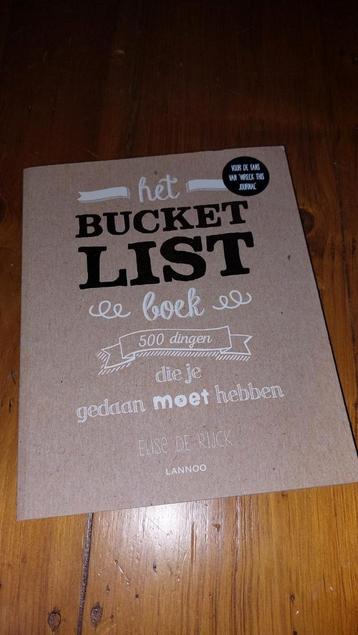 Elise De Rijck - Het Bucketlist boek beschikbaar voor biedingen