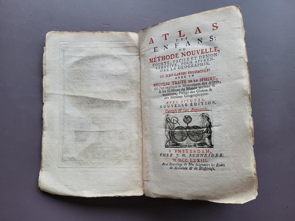 Atlas des Enfans, nouvelle édition 1773, Enlèvement ou Envoi