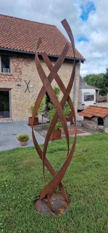 Cortenstalen Forma Viva Spiraal kunstwerk., Enlèvement, Neuf