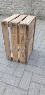 Oude fruitkist, Ophalen, Gebruikt