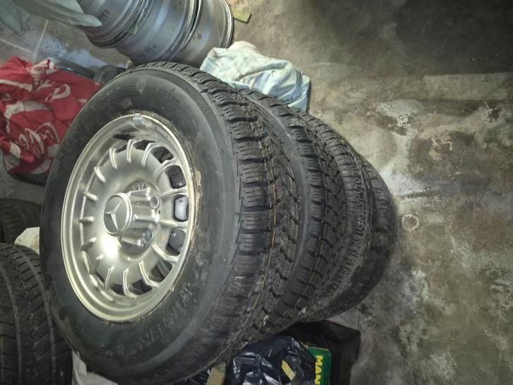 Jantes mercedes w126 w123 r107..., Auto diversen, Autosport-onderdelen, Zo goed als nieuw, Ophalen