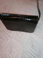 Zwarte handtas, Handtassen en Accessoires, Tassen | Damestassen, Ophalen of Verzenden, Zo goed als nieuw, Handtas
