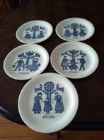 5 Kinderbordjes in porselein P. Regout, Antiek en Kunst, Antiek | Porselein, Ophalen of Verzenden