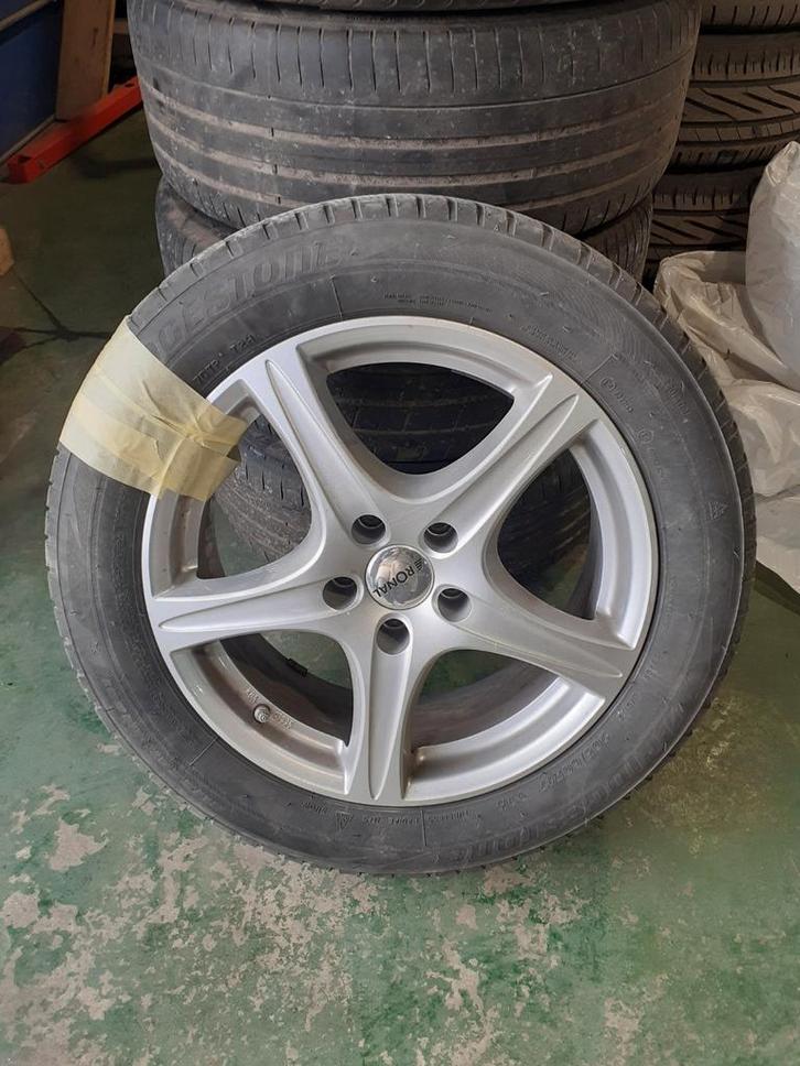 set van 4 ronal velgen en banden, Auto-onderdelen, Banden en Velgen, Band(en), Gebruikt, Ophalen