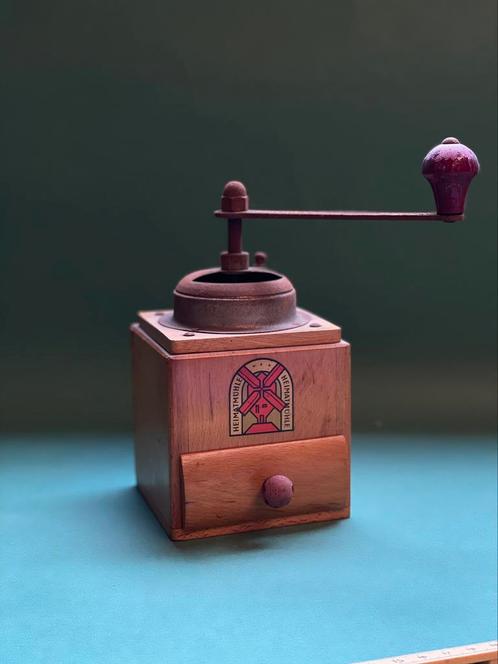 Vintage koffiemolen Heimat, Antiek en Kunst, Antiek | Keukengerei, Ophalen of Verzenden