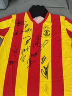 Voetbalshirt KV Mechelen met handtekeningen spelers 1988, Verzamelen, Sportartikelen en Voetbal, Ophalen, Zo goed als nieuw, Shirt