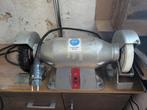 Slijpmachine met staalborstel + reserveborstel, Ophalen, Gebruikt, Werkbankslijpmachine
