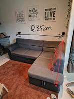3 zit zetel met zetelbed en opbergvak., Huis en Inrichting, Slaapkamer | Slaapbanken, Ophalen of Verzenden, Zo goed als nieuw