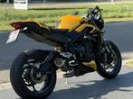 Triumph Street Triple RS 2024 Cosmic Yellow Spark uitlaat, Motoren, Motorrijbewijs A, Handvatverwarming, 3 cilinders, 765 cc