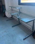 Glazen bureau, Ophalen of Verzenden, Zo goed als nieuw, Bureau