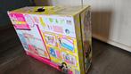BARBIE huis met 2 verdiepingen - inklapbaar + originele doos, Ophalen, Zo goed als nieuw, Barbie