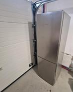 Siemens Inox koelkast+diepvries  185x60x65, Elektronische apparatuur, Ophalen, Gebruikt, 60 cm of meer, 160 cm of meer