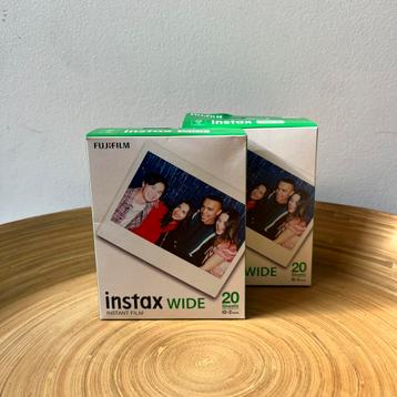 2x Fujifilm Instax Wide Film – 20 shots per doosje – nieuw beschikbaar voor biedingen