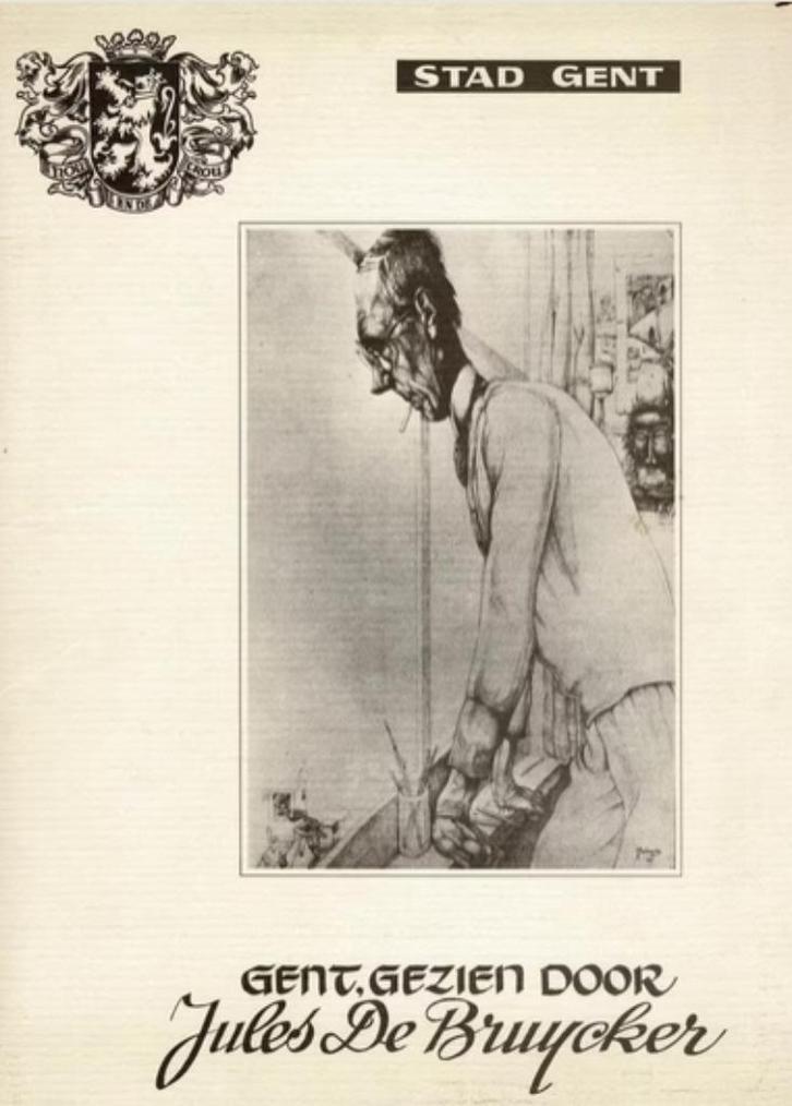 GENT gezien door Jules De Bruycker, Boeken, Kunst en Cultuur | Beeldend, Zo goed als nieuw, Schilder- en Tekenkunst, Ophalen