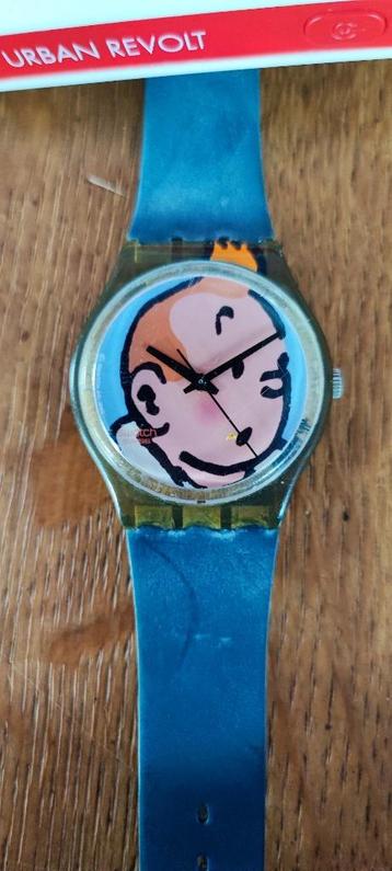 Montre Tintin, Enlèvement, Utilisé, Montre-bracelet
