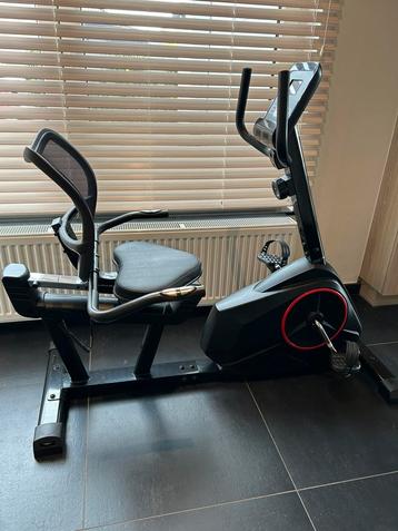 Ligfiets hometrainer magnetisch met hartslagmeter beschikbaar voor biedingen