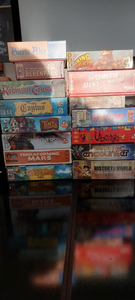 15 gezelschapspelen vr 150 euro, Hobby & Loisirs créatifs, Jeux de société | Jeux de plateau, Enlèvement