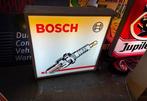 BOSCH Bougies oude reclame lichtbak, Ophalen, Gebruikt, Lichtbak of (neon) lamp