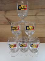 Ricard glazen, Ophalen