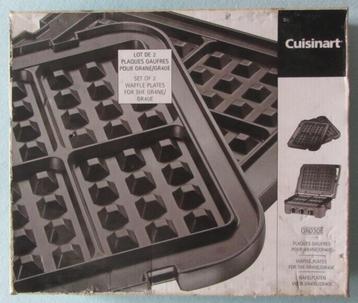 Cuisinart - Wafelplaten GRN4NE / GR40E  - NIEUW !  beschikbaar voor biedingen