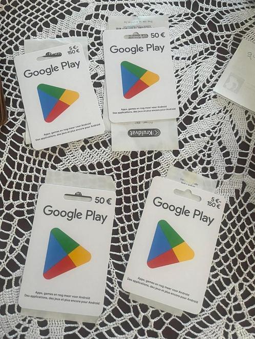 Google play cards, Computers en Software, Capture cards, Nieuw, Ophalen