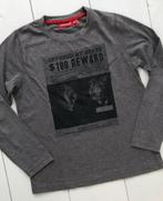 longsleeve Someone 128 grijs met print, Kinderen en Baby's, Kinderkleding | Maat 128, Gebruikt, Ophalen of Verzenden, Someone