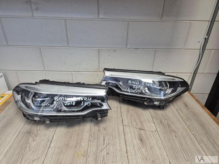 BMW 5 serie G30 G31 2016 - 2020 koplamp rechts LED, Auto-onderdelen, Verlichting, BMW, Gebruikt, Ophalen of Verzenden