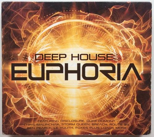 deep house - euphoria, CD & DVD, CD | Dance & House, Utilisé, Techno ou Trance, Coffret, Enlèvement ou Envoi