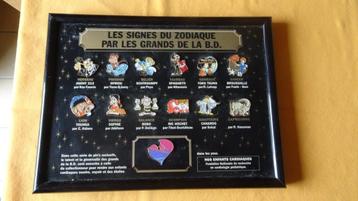 Les signes du zodiaques et la BD - PEYO... disponible aux enchères