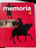 Memoria 4, Boeken, Ophalen, Zo goed als nieuw, Geschiedenis