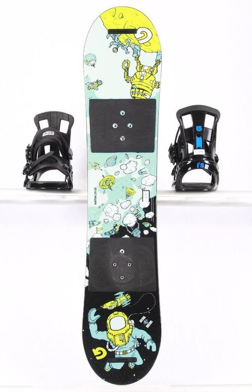 110 cm kinder snowboard BURTON LTR, black/blue, woodcore, Sport en Fitness, Snowboarden, Gebruikt, Board, Verzenden
