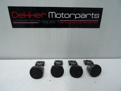 4x Zuiger + Drijfstang / Zuigers Yamaha YZF R6 1999-2002, Motoren, Onderdelen | Yamaha, Gebruikt, Ophalen of Verzenden