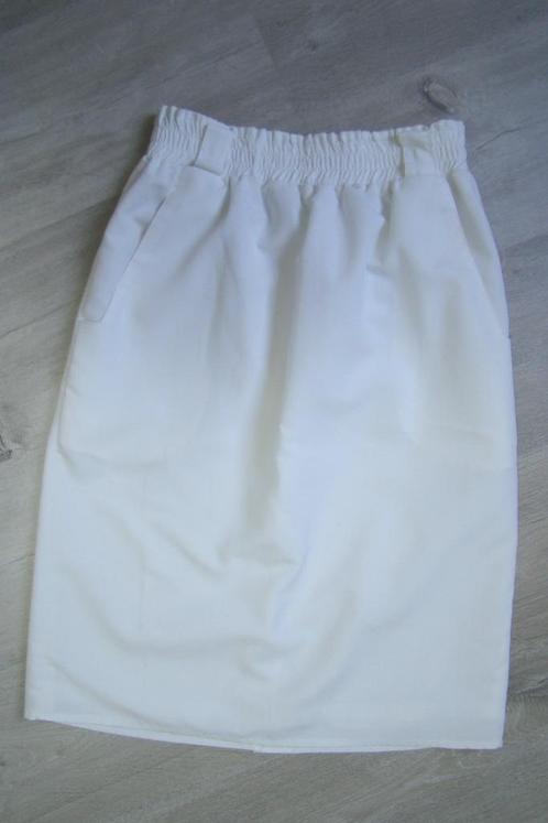 TODAY rechte rok maat 36 wit , tot onder knie , elastiek, Kleding | Dames, Rokken, Maat 36 (S), Wit, Onder de knie, Ophalen of Verzenden