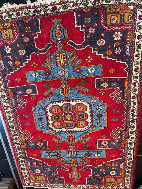 Handgeknoopt Iraans tapijt, Antiek en Kunst, Antiek | Tapijten, Tafelkleden en Textiel, Ophalen