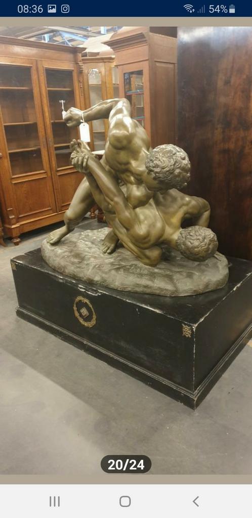 Gezocht aparte antieke bronzen of marmeren beelden, Antiek en Kunst, Antiek | Brons en Koper, Ophalen