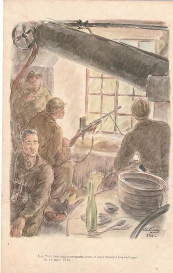 WOII : Soldats et Généraux des campagnes 1944-1945. Portaits beschikbaar voor biedingen