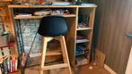 Houten hoge keukentafel, Ophalen, Gebruikt, Hout