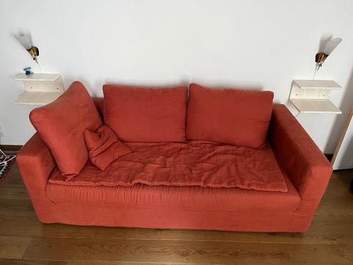 canapé convertible 3/4 places maison du monde, Huis en Inrichting, Zetels | Zetels, Gebruikt, Rechte bank, Driepersoons, 200 tot 250 cm