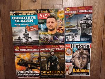 Lot van 12 Historia  en andere geschiedenistijdschrijften beschikbaar voor biedingen