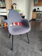 Vitra organic chair 2 stuks, Huis en Inrichting, Gebruikt, Twee, Blauw, Ophalen of Verzenden
