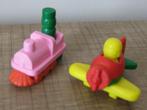 Miniatuur treintje + vliegtuigje in wasco (Kindersurprise 19, Verzamelen, Ophalen of Verzenden, Zo goed als nieuw