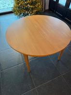 Eettafel Rond (uitschuifbaar) - 117cm > 210cm, Huis en Inrichting, Tafels | Eettafels, Ophalen, Gebruikt, 100 tot 150 cm, 200 cm of meer