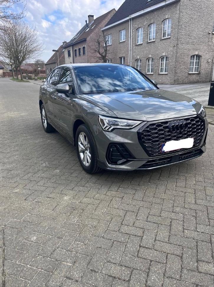 Audi Q3 Sportback 3/2025 (57400 euro prijs met toebehoren), Auto's, Audi, Particulier, Q3, ABS, Achteruitrijcamera, Adaptieve lichten